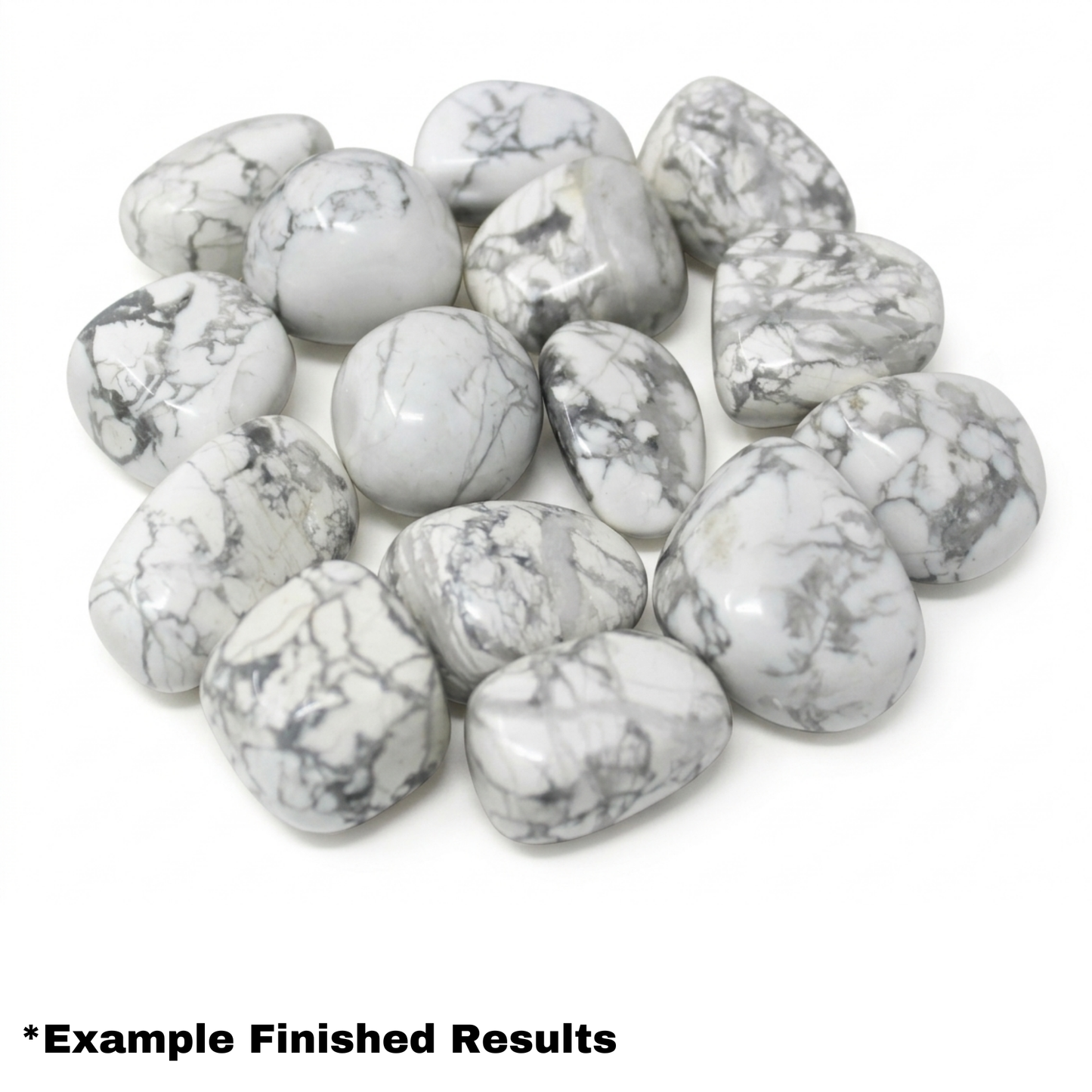 Howlite Stone Tumbling Rough Rock