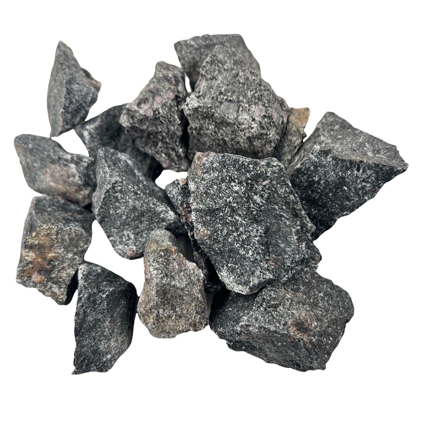 1kg Spinel Matrix Stone Tumbling Rough Rock