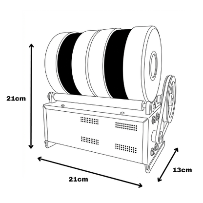 Rock Tumbling Kit - Dual Barrel Tumbler, Grit Pack & 1kg Rough Rock