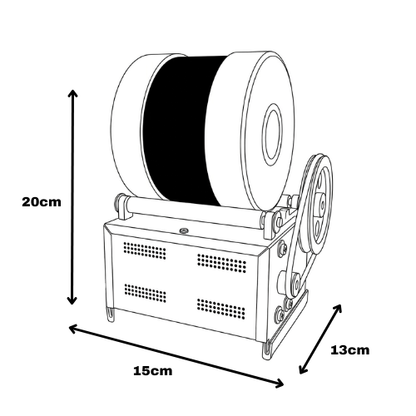 Rock Tumbling Kit - 2lb Tumbler Machine, Grit Pack & 1kg Rough Rock