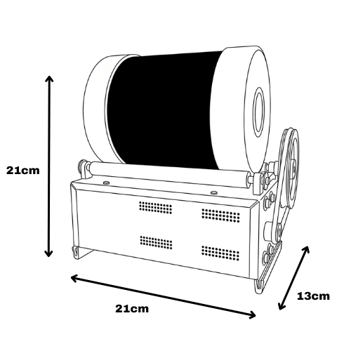 Rock Tumbling Machine - 3lb Plastic Barrel