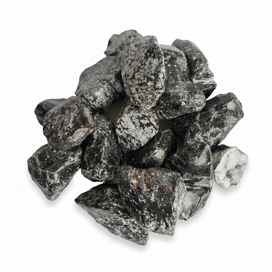 Snowflake Obsidian Stone Tumbling Rough Rock