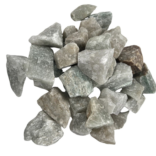 1kg Green Aventurine Stone Tumbling Rough Rock