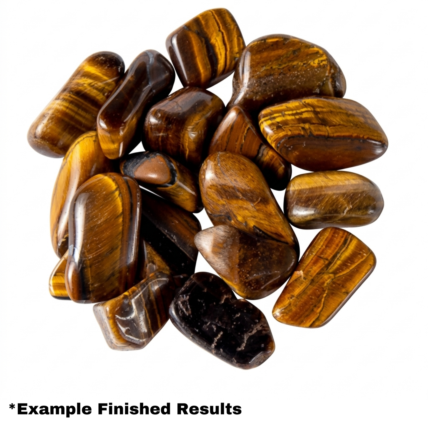 Gold Tiger's Eye Stone Tumbling Rough Rock