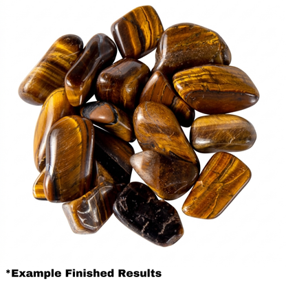 Gold Tiger's Eye Stone Tumbling Rough Rock