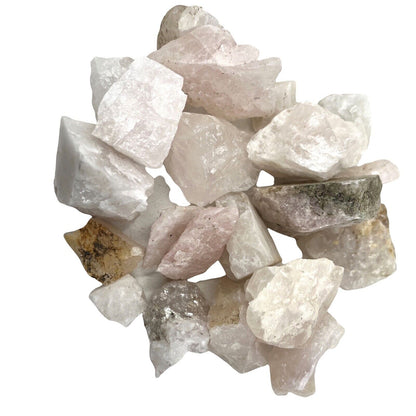 Rose Quartz Stone Tumbling Rough Rock